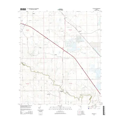 2015 Map of Hillcoat, 2015 Print