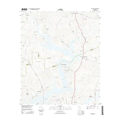 2014 Map of Hillcrest, 2014 Print