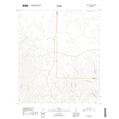 2019 Map of Hillcrest Ranch, 2019 Print
