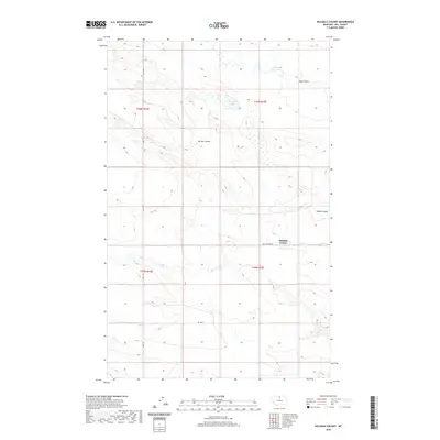 2020 Map of Hilldale Colony, 2020 Print