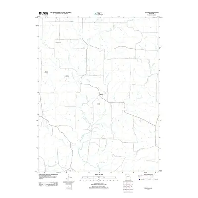 2012 Map of Hilldale, 2012 Print