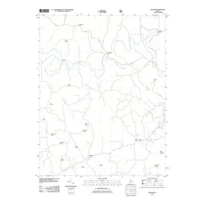 2010 Map of Hillham, 2010 Print