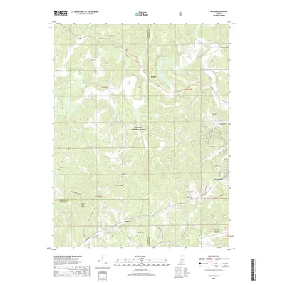 2019 Map of Hillham, 2019 Print