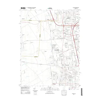 2013 Map of Hilliard, 2013 Print