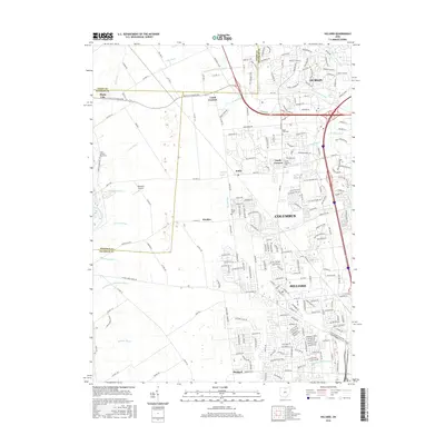2016 Map of Hilliard, 2016 Print