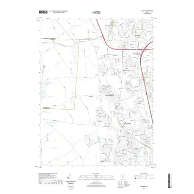 2019 Map of Hilliard, 2019 Print