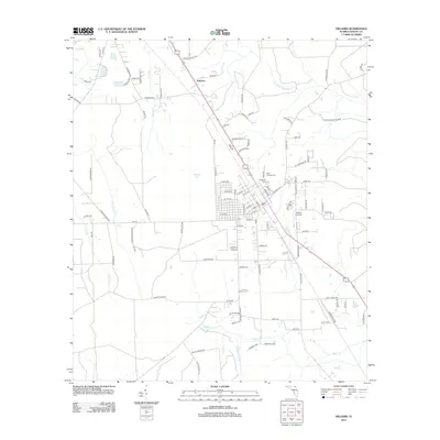 2012 Map of Hilliard, 2012 Print