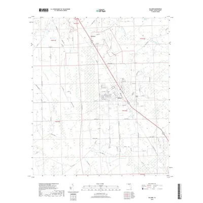 2018 Map of Hilliard, 2018 Print