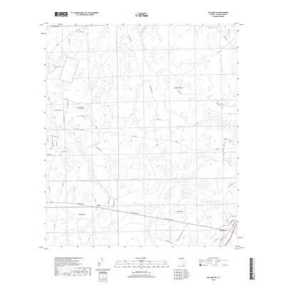 2018 Map of Hilliard SW, 2018 Print