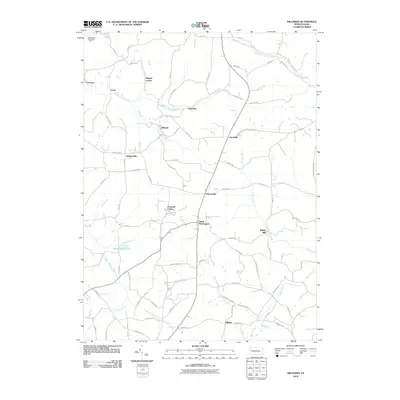 2010 Map of Hilliards, 2010 Print