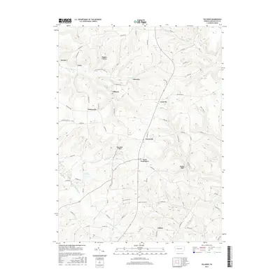 2016 Map of Hilliards, 2016 Print