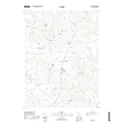 2019 Map of Hilliards, 2019 Print