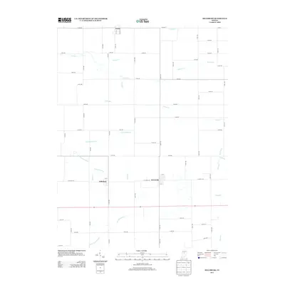 2013 Map of Hillisburg, 2013 Print
