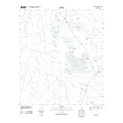 2010 Map of Hillister, 2010 Print