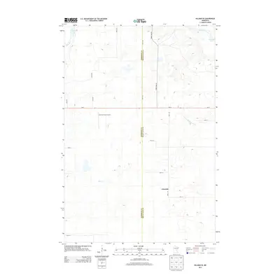 2013 Map of Hillman SE, 2013 Print