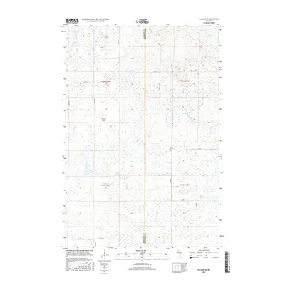 2016 Map of Hillman SE, 2016 Print