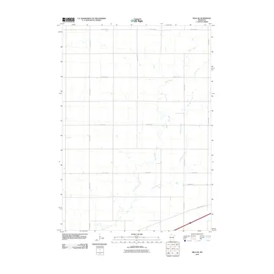 2010 Map of Hills NE, 2010 Print