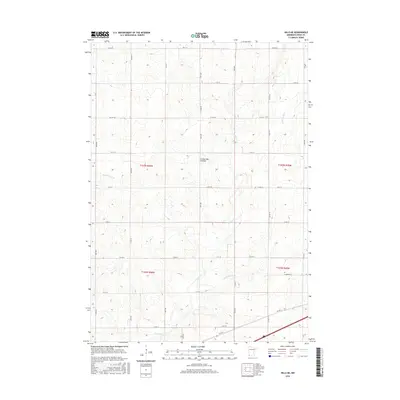2016 Map of Hills NE, 2016 Print