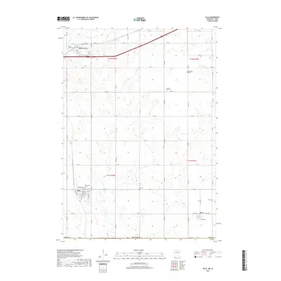 2019 Map of Hills, 2019 Print