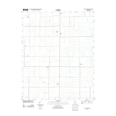 2012 Map of Hills Store, 2012 Print