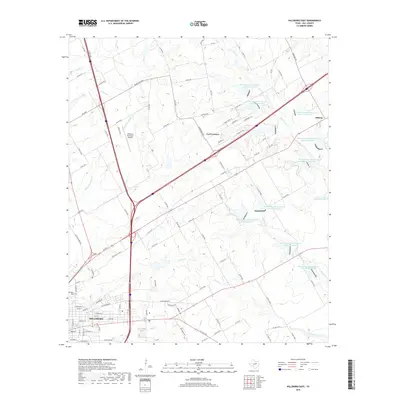 2019 Map of Hillsboro East, 2019 Print