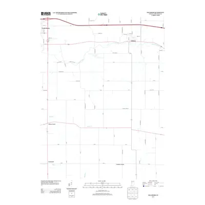 2013 Map of Hillsboro, 2013 Print