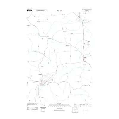 2013 Map of Hillsboro, 2013 Print
