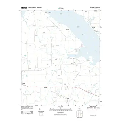 2011 Map of Hillsboro, 2011 Print