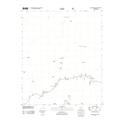 2011 Map of Hillsboro Peak, 2011 Print
