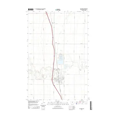 2014 Map of Hillsboro, 2014 Print