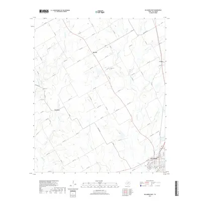 2019 Map of Hillsboro West, 2019 Print