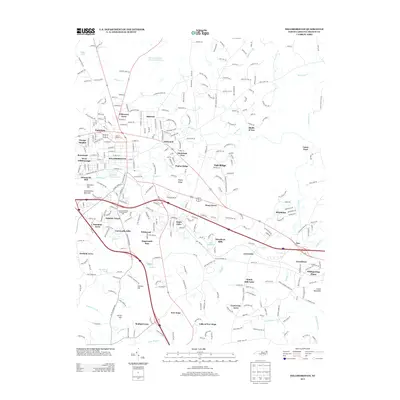 2013 Map of Hillsborough, 2013 Print