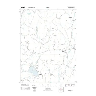 2013 Map of Hillsdale, 2013 Print