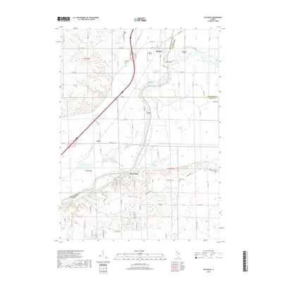 2018 Map of Hillsdale, 2018 Print