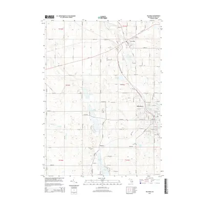 2014 Map of Hillsdale, 2014 Print