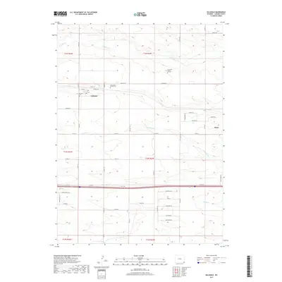 2017 Map of Hillsdale, 2017 Print