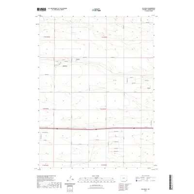 2021 Map of Hillsdale, 2021 Print