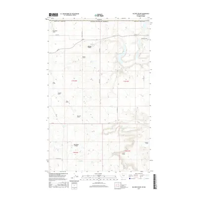 2017 Map of Hillside Colony, 2017 Print