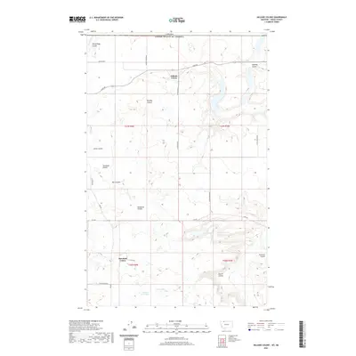 2020 Map of Hillside Colony, 2020 Print