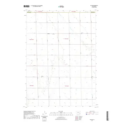 2017 Map of Hillside, 2017 Print