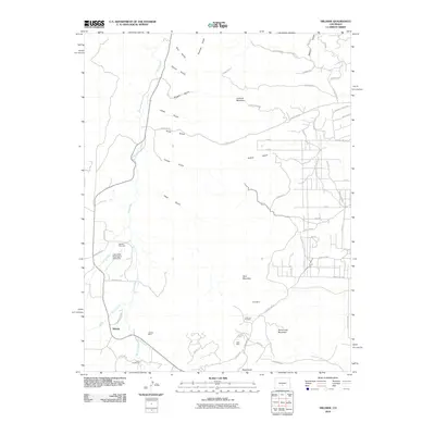 2010 Map of Hillside, 2010 Print