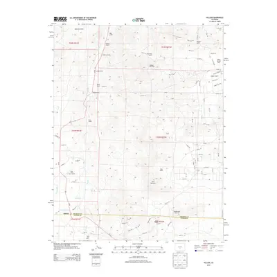 2013 Map of Hillside, 2013 Print