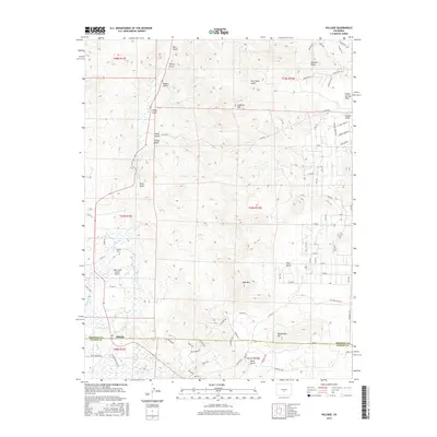 2016 Map of Hillside, 2016 Print