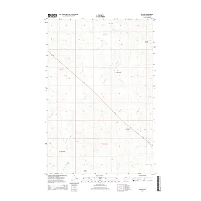 2014 Map of Hillside, 2014 Print