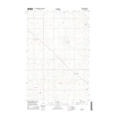 2017 Map of Hillside, 2017 Print