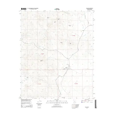 2014 Map of Hillside, 2014 Print