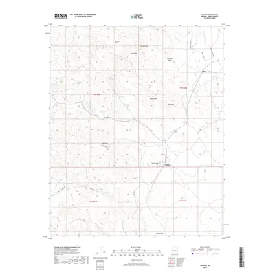 2018 Map of Hillside, 2018 Print