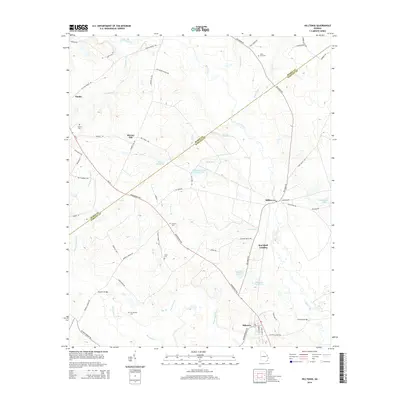 2014 Map of Hilltonia, 2014 Print
