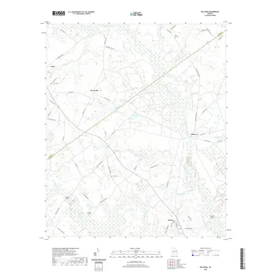 2020 Map of Hilltonia, 2020 Print