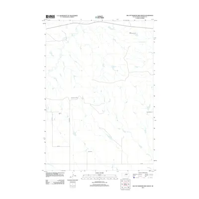 2012 Map of Hilltop Diamond Ring Ranch, 2012 Print